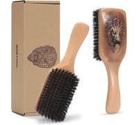Tianyi-Brosse À Cheveux 100% Pure En Poils De Sanglier Pour Cheveux Fins, Fins Et Moyens, Brosse À Cheveux En Poils De Sanglier Au Design Unique De Qualité Supérieure Pour Améliorer La Texture