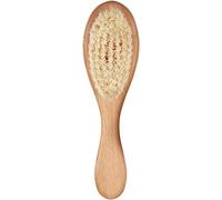 Tianyi-Brosse À Cheveux Pour Bébé Avec Manche En Bois Et Poils De Chèvre Super Doux Pour Nouveau-Nés Et Tout-Petits, Marron