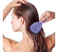 Tianyi-Brosse Cheveux - Brosse Demelante Cheveux, Brosse A Cheveux Pour Séchage Et Coiffage Des Cheveux - Réduit La Ccasse, Élimine Les N?uds,Peigne Cheveux Bouclés Pour Femme, Homme, Enfant(Violet)