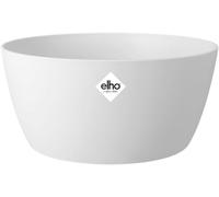 TIANYI-Brussels Coupe 23 - Pot De Fleurs pour Intérieur - Ø 22.9 x H 10.8 cm - Blanc/Blanc