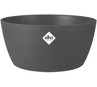 TIANYI-Brussels Coupe 23 - Pot De Fleurs pour Intérieur - Ø 22.9 x H 10.8 cm - Noir/Anthracite