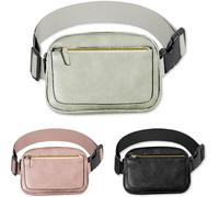 Tianyi-Bumbags Fanny Packs Pour Femmes Et Hommes Sacs À Taille De Voyage Sac Bandoulière Imperméable Tendance Avec Sangle De Boucle Réglable Pour Le Sport, La Course, La Randonnée, Le Jogging, Gris,