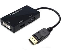 TIANYI-Câble convertisseur DisplayPort DP vers HDMI/DVI/VGA mâle vers Femelle