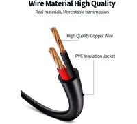 TIANYI-Câble d'Extension DC 3 m, 12 V 5,5 mm x 2,1 mm, Angle à 90°, Compatible avec Caméras de Surveillance (RLC-820A, RLC-810A), Routeur WLAN, Bandes LED (Grovee), Paquet de 2