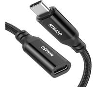 TIANYI-Câble d'extension USB C 1M,Rallonge Mâle vers Femelle Extension USB 3.1 Gen 2¿10Gbps¿ Thunderbolt 3 Charge Rapide&Data Sync 4K 60Hz pour Macbook Pro Samsung S10 S9 Huawei Mate 20 P20