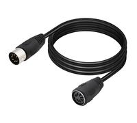 TIANYI-Câble DIN 7 broches Midi 7 broches DIN mâle vers femelle Interface contrôleur Câble audio pour systèmes stéréo Bang & Olufsen, Naim, Quad (1,5 m)