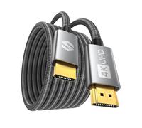 TIANYI-Câble HDMI 144Hz 5m, [Certifié VESA] 4K@60Hz 2K@144Hz 2K@120Hz, HDMI1.4 avec 3D, G-Sync et FreeSync, Câble HDMI5 mètres pour 144Hz Moniteur Gaming, PC, Carte Graphique, Laptop