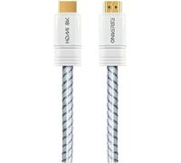 TIANYI-câble HDMI 2.1-8k - Haute vitesse - 3m - Nylon tressé - Vitesse de transmission 48 Gbit/s - Compatible avec PS4, PS5, Switch 2, PC, TV