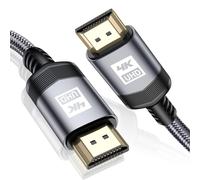 TIANYI-Câble HDMI 4K 12m Câble HDMI 2.0 Haute Vitesse par Ethernet en Nylon Tressé Supporte 4K@60Hz 2K@144Hz 3D/ HDR Retour Audio - Cordon HDMI pour Lecteur Blu-Ray/ PS3/ PS4/ TV 4K Ultra HD/Ecran
