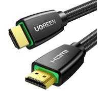 TIANYI-Câble HDMI 4K Ultra HD Cordon 2.0 Haute Vitesse par Ethernet en Nylon Tressé Supporte 3D HDR Retour Audio Compatible avec PS5 PS4 PS3 Lecteur Blu Ray Xbox 360 PC Ampli TV Écran (2M)