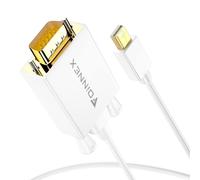 TIANYI-Câble Mini DisplayPort/Thunderbolt Vers VGA 3M/10FT - Adaptateur pour Microsoft Surface Pro 6 5 4 3, Mac, MacBook Pro, Air, Surface Book, ThinkPad