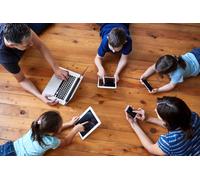 TIANYI-Câble réseau 1aTTack CAT5 FTP blindé avec 2x jeu de connecteurs RJ45 (5 pièces) 0,5 m blanc