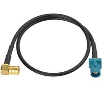 TIANYI-Câble SMB Fakra Câble Fakra Z mâle à fiche SMB Câble Angle droit RG174 30cm pour Antenne DAB Haut Parleurs Voiture DAB AM/FM Blaupunkt Pioneer Clarion Alpine JVC