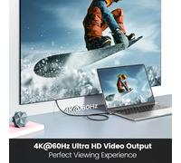 Tianyi-Câble Usbc Vers Usb C 20 Gbit/S, Prend En Charge La Vidéo 4k 60 Hz, Câble De Charge Rapide Usb 3.2 Gen2x2 (2 En 1), Parfait Pour Mac Studio, Tablette Graphique, Drone, Écran/Moniteurs (2 M)