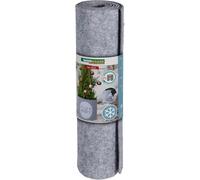 TIANYI-Cache-Pot décoratif en Feutre Hello Winter M - 114 x 25 x 0,3 cm - Gris/Blanc - Protection hivernale pour Plantes en Pot - Protection Contre Le Froid - Le Gel - avec Fermeture Velcro