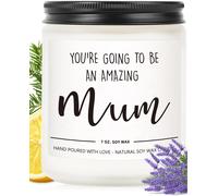 Tianyi-Cadeaux De Grossesse Pour Maman \U2013 Bougies Parfumées À La Lavande, Cadeaux D'anniversaire Parfaits Pour Les Femmes Enceintes, Cadeau De Nouvelle Maman De La Part D'un Mari Ou Des Parents