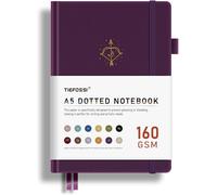 Tianyi-Cahier À Points, Papier Épais Anti-Saignement De 160gsm, Carnet À Points Avec Motif De Constellations, Journal Du Sagittaire Pour Femmes, 256 Pages De Grille À Points Numérotées