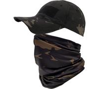 Tianyi-Camo Casquette Homme Avec Refroidissement Cache-Cou Casquettes De Baseball Visage Écharpe Armée Tactique Militaire Chapeau Tour De Cou Pour Courir Chasse Cyclisme Sports