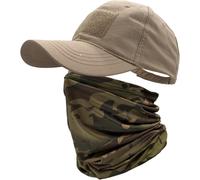 Tianyi-Camo Casquette Homme Avec Refroidissement Cache-Cou Casquettes De Baseball Visage Écharpe Armée Tactique Militaire Chapeau Tour De Cou Pour Courir Chasse Cyclisme Sports
