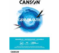 Tianyi-Canson Graduate Aquarelle - Bloc 20 Feuilles A5 - 250g/M²