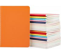 Tianyi-Carnet A6 Carreaux - 24 Pièces Cahier De Note 10x14cm - 100g/M² Papier Quadrillé Bloc Note - 60 Pages Carreaux Notebook A6 - Carnet De Voyage Dessin Croquis, 8 Couleurs