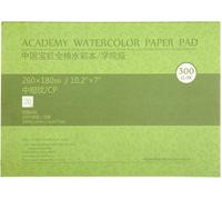 Tianyi-Carnet Aquarelle 26 X 18cm : 20 Feuilles De Carnet De Papier Aquarelle 100% Coton - Grain Fin - 300 Gsm Bloc De Papier Aquarelle Sans Acide Pour Aquarelle Gouache Encre