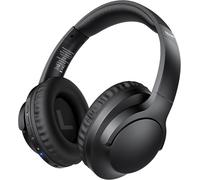 TIANYI-Casque Bluetooth supra-auriculaire, sans fil, 70 heures d'autonomie et 5,3 BT, microphone pour appels téléphoniques, stéréo HiFi, mousse à mémoire de forme, pliable, pour voyage/bureau