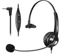 Tianyi-Casque Téléphone Fixe Sans Fil Avec Micro Anti-Bruit, Oreillette De 2,5mm Filaire Pour Gigaset C430a C530 S810 S850a Cl660 Panasonic Cisco Spa 504g Yealink W52p Bureau Centre D'appel
