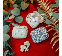 TIANYI-Cath Kidston Skylark Ecouteurs sans Fil TWS avec Motif Élégant Appliqué a la Main ¿ Écouteurs Bluetooth 5.3 avec Réduction de Bruit d¿Appel ENC, Micro HD, Autonomie 40H, Compatibles iOS et And