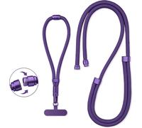 Tianyi-Chaîne De Téléphone Portable 3 En 1 Universelle - Amovible - À Porter Autour Du Cou - Chaîne Réglable - À Porter Autour Du Cou - Corde De Protection