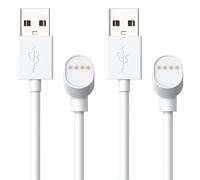 TIANYI-Chargeur Compatible avec Google Nest Cam 1M - Magnétique Câble de Charge, 2-Pièces