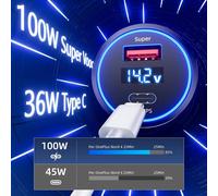 Tianyi-Chargeur De Voiture Usb C 100 W Et Câble Usb C 8 A 1 M Pour Realme 11 Pro+ P3 14 Pro 12 C75 C71 C65 Charge Rapide Adaptateur Pour Supervooc 65 W Pour Oppo Find X8 Reno 13 A5 A40 Pour Oneplus N