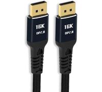 TIANYI-Chenyang Câble CY DisplayPort 2.0 Ultra HD DP vers DP 16K 60Hz UHD Câble DP 1.4 8K 120Hz 2M pour ordinateur portable TV
