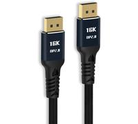 TIANYI-Chenyang Câble DisplayPort 2.0 Ultra HD DP vers DP 16K 60Hz UHD DP 1.4 8K 120Hz 3M pour PC, ordinateur portable, TV