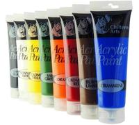 Tianyi-Chiltern Lot De 8 Tubes De Peintures Acrylique De 120 Ml