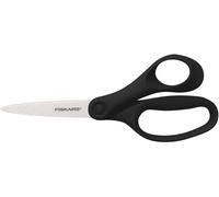 Tianyi-Ciseaux D'écolier, Ciseaux Pour Enfants À Partir De 12 Ans, Droitier, Longueur Totale : 18 Cm, Lames En Inox, Noir, 1067858