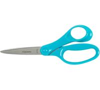Tianyi-Ciseaux D'écolier, Ciseaux Pour Enfants À Partir De 12 Ans, Droitier, Longueur Totale : 18 Cm, Lames En Inox, Turquoise, 1067855