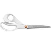 Tianyi-Ciseaux Universels, Longueur Totale: 24 Cm, Acier/Plastique, Functional Form, Blanc, 1020414