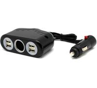 Tianyi-Cliff-Top Trois Façons Multi-Socket Car Charger Series (4 Ports Usb + One Cigarette Socket)