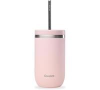 Tianyi-- Cold Cup Isotherme 470ml Pastel Rose - 24h Glacé & 12 Froid - Inox Recyclé, Anti-Éclaboussure - Idéale Pour Boissons Fraîches, Bubble Tea Et Café Glacé