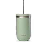 Tianyi-- Cold Cup Isotherme 470ml Vert Tilleul - 24h Glacé & 12 Froid - Inox Recyclé, Anti-Éclaboussure - Idéale Pour Boissons Fraîches, Bubble Tea Et Café Glacé