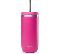 Tianyi-- Cold Cup Isotherme 600ml Magenta - 24h Glacé & 12 Froid - Inox Recyclé, Anti-Éclaboussure - Idéale Pour Boissons Fraîches, Bubble Tea Et Café Glacé