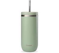 Tianyi-- Cold Cup Isotherme 600ml Vert Tilleul - 24h Glacé & 12 Froid - Inox Recyclé, Anti-Éclaboussure - Idéale Pour Boissons Fraîches, Bubble Tea Et Café Glacé