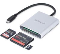 TIANYI-.com Lecteur et enregistreur multicartes USB 3.0 avec USB-C pour cartes mémoire SD, microSD et CompactFlash (FCREADU3C)