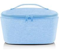 Tianyi-Coolerbag S Pocket - Sac Isotherme Avec Dessus En Bouteilles Pet Recyclées - Idéal Pour Le Déjeuner En Déplacement, Twist Powder Blue, S