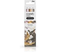 Tianyi-Copic Ciao Layer & Mix « Pet Palette », Set De Marqueurs De 3 Couleurs Différentes, Marqueur De Mise En Page Avec Une Pointe Moyenne Et Une Pointe Brosse.