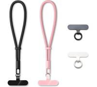 Tianyi-Cordon Telephone Portable Dragonne Telephone Portable, Réglable Chaîne De Téléphone, Universel Lanière Téléphone, Anti-Perte Bracelet, Cordon Court