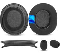 TIANYI-Coussinets d¿Oreille et Couvre-Bandeau de Remplacement Compatibles avec Microsoft Xbox Wireless/Stereo 20th Anniversary Special Edition Casques, Coussinets d¿Oreille (Cuir Protéiné)