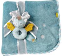 TIANYI-Couverture Chauve-souris - pour se blottir, comme Tapis d'éveil, Doudou ou Couverture pour la Maison et Les déplacements à partir de 0 mois