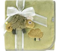 Tianyi-Couverture Douillette Avec Caméléon, Pour Bébés Et Tout-Petits Dès 0 Mois, Tapis D'éveil, Doudou Ou Plaid Pour Les Câlins À La Maison Et En Déplacement
